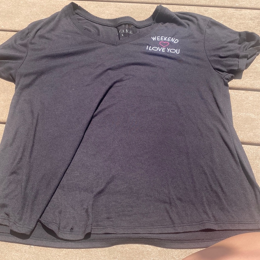 super comfy v neck tee
